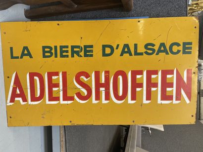 null Biere d'Alsace ADELSHOFFEN

Plaque en tole

56 x 102 cm

Manques et rouille