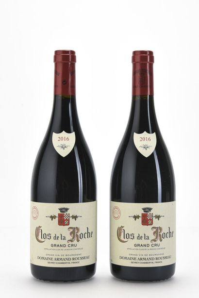 null 2 B CLOS DE LA ROCHE (Grand Cru) Domaine Armand Rousseau 2016