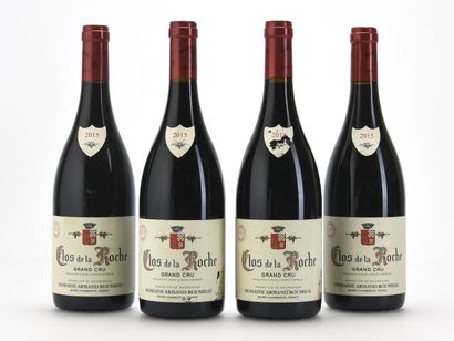 null 4 B CLOS DE LA ROCHE (Grand Cru) (2 e.t.a; 1 clm.s; 1 clm.a.) Domaine Armand...