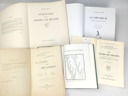null Chasse]. Ensemble de 5 volumes :

DEMOLE Edouard. Subtilités de la chasse à...