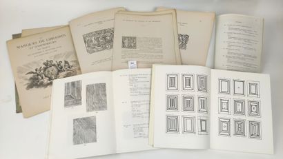 null [Bibliophilie]. 4 volumes brochés :

LAURENT-VIBERT R. et AUDIN Marius. Les...