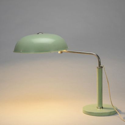 null Alfred MÜLLER (XX ème) 



Articulated table lamp model Quick with circular...