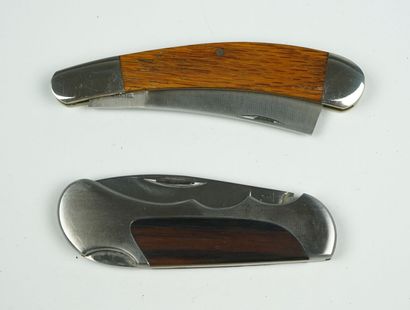 Deux couteaux pliants : 
 
Un couteau BEAR...
