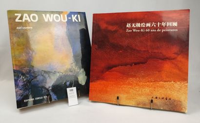 ZAO WOU-KI. Réunion de deux volumes consacrés...