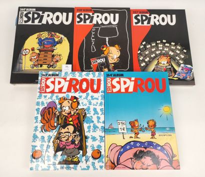 null 5 Albums SPIROU : 257, 258, 260, 263, 264.

Bon état