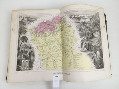 null [Vuillemin]. Atlas Migeon : la France et ses Colonies. Paris, 1878. Acciden...