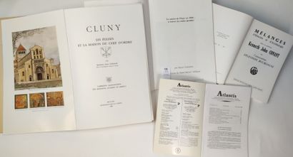 null [Saône et Loire]. 4 ouvrages relatifs à Cluny :

CONANT Kennet John. Cluny,...