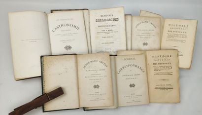 null 7 volumes du XVIIIe ou du XIXe siècle (accidents) :

AMPERE. Correspondance...