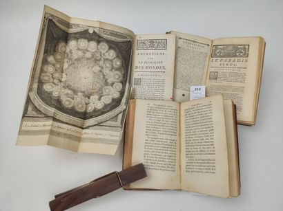 null Un ensemble d e3 volumes in-12 du XVIIIe siècle : 

MILTON. Le Paradis perdu....