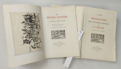 null [CHASSE]. 2 volumes in-4 brochés et numérotés, édités par Emile Nourry à Paris :

THIÉBAUD...