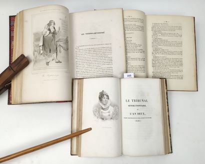 null [Révolution Française]. Un ensemble de 3 volumes :

DUCANCEL. Esquisses dramatiques...