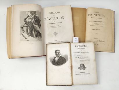 null [Révolution Française]. Un ensemble de 3 volumes :

DUCANCEL. Esquisses dramatiques...