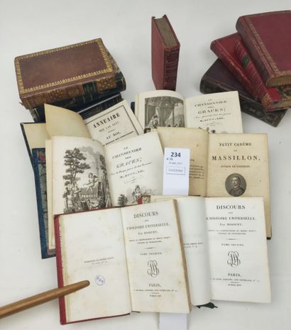 null Un ensemble de 14 petits volumes du XIXe siècle bien reliés :

Chansonnier des...