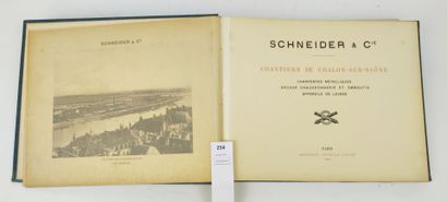 null Schneider et Cie. Chantiers de Chalon-sur-Saône : Charpentes métalliques, grosse...