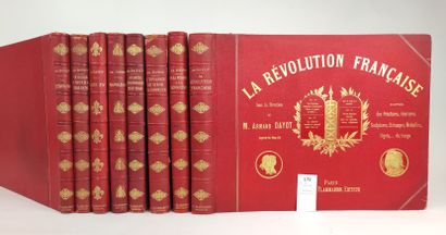 [Histoire]. DAYOT Armand. Réunion de 8 volumes...