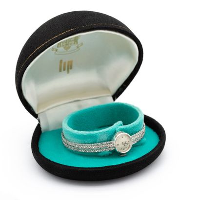 LIP Ladies' watch, bracelet and case in 18K...