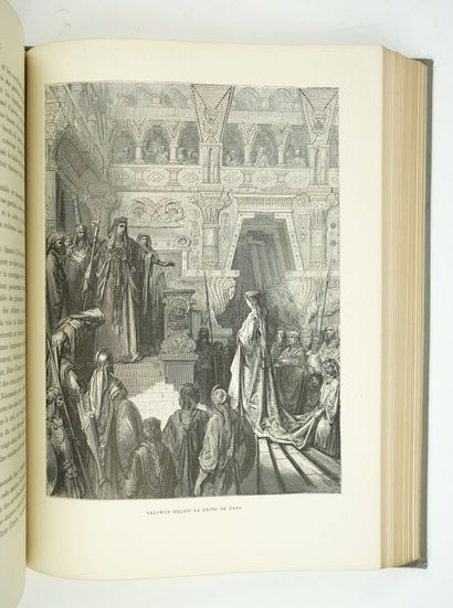 null [Gustave Doré] CRUCHET (Abbé) : Histoire de la Sainte Bible, Ancien et Nouveau...