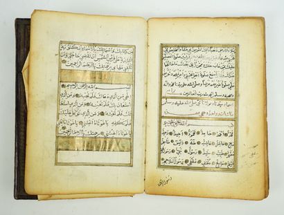 null [Manuscript] Shadhili Mohammed Al-Jazuli: Dala'il al-Khayrat. One volume. From...