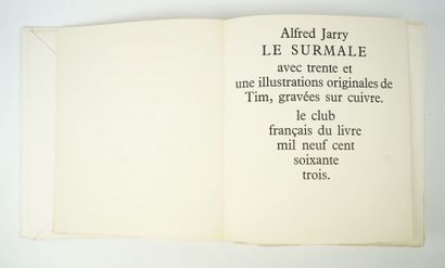 null JARRY (Alfred): The Overman. Illustrated by TIM. Paris, Club Français du Livre,...