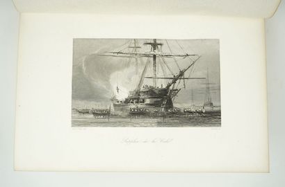 null PACINI (Eugène) : La Marine, arsenaux, navires, équipages, navigation, atterrages,...