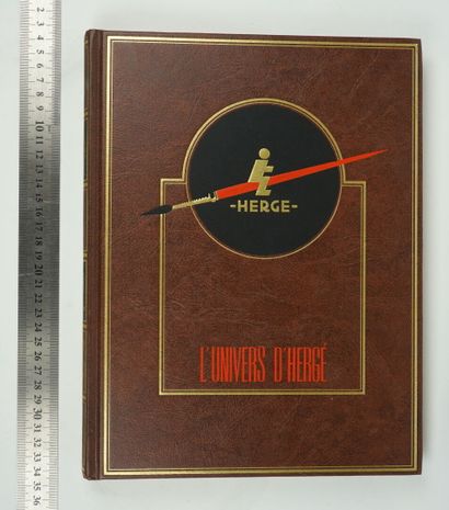 null HERGE - TINTIN : L'Univers d'Hergé. Tournai, Casterman et Rombaldi, 1987. 7...