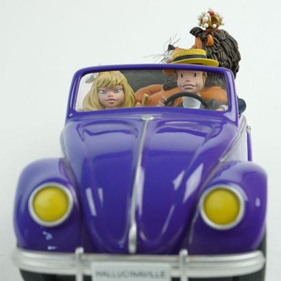 null [Figurine] AROUTCHEFF. DANY and GREG: Olivier Rameau, Colombe and Majestor in...