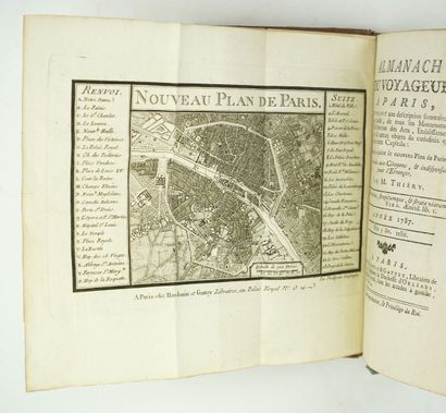 null THIERY (Jean-Claude): Almanach du Voyageur à Paris, contenant une description...