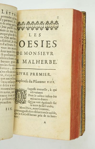 null MALHERBE (François de) : les oeuvres de M. François de Malherbe, Gentil-homme...