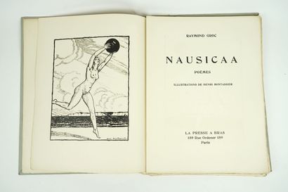 null GROC (Raymond) : Nausicaa. Poèmes. Illustrations de Henri MONTASSIER. Paris,...