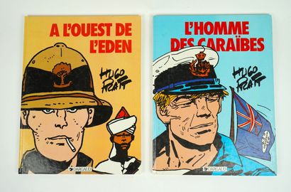 null PRATT (Hugo) : 5 albums. 



L'homme des caraïbes. Dargaud, juin 1984. Cartonné.



A...