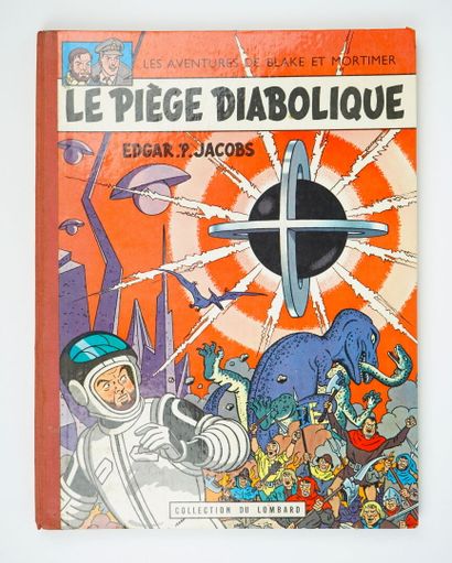  Blake et Mortimer : Le piège diabolique. Le Lombard, septembre 1962. 
Edition originale....