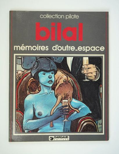 null BILAL (Enki) : Mémoires d'outre-espace. Dargaud, 1978. 



Edition originale,...