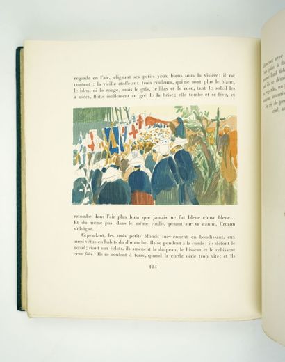 null SUARÈS (André): Twilight on the sea. Illustrations by Maurice DENIS. Paris,...