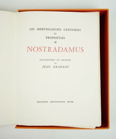 null NOSTRADAMUS (Michel de Nostre-Dame) : Les merveilleuses centuries & prophéties...