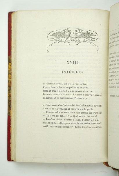 null HUGO (Victor) : OEuvre poétique. Edition Elzévirienne, imprimée par JOUAUST,...
