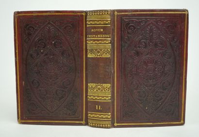 null Novum Testamentumcurante jo. Fr. Boissonade. Paris, Lefèvre 1824. Two volumes.



7,5...
