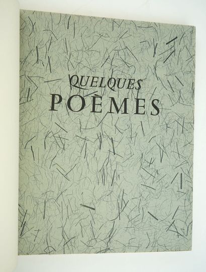 null LAFORGUE (Jules) : Quelques Poèmes. Burins originaux de Jean COUY. Paris, Bibliophiles...