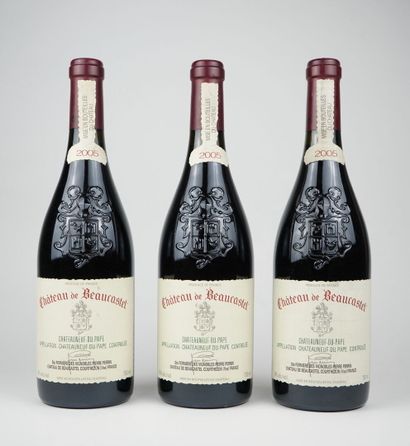 null 3 B CHÂTEAUNEUF DU PAPE Red Château de Beaucastel 2005