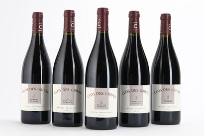 null 5 B CROZES-HERMITAGE CLOS DES GRIVES Red Domaine Combier 2019

VAT recoverable...