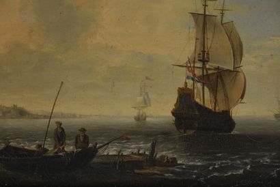 null French school first third of the 18th century
Marine
Oil on canvas
46 x 65 ...