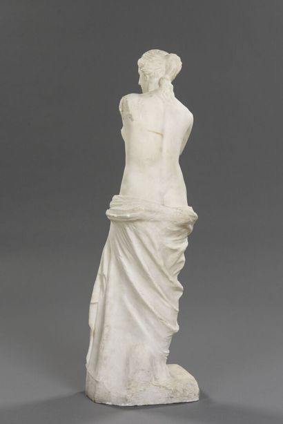 null François GIRARDET (1852-1932) 
Venus de Milo
Important sujet en marbre de Carrare
Signé...