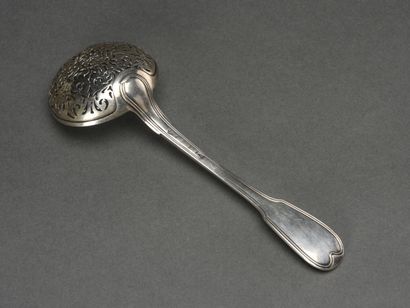 null Silver sprinkling spoon 18th century
Weight : 99.5 g 