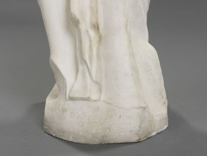 null François GIRARDET (1852-1932) 
Venus de Milo
Important sujet en marbre de Carrare
Signé...