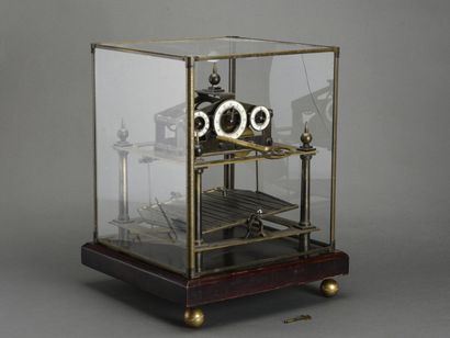 null DENT LONDON, clock system CONGREVE with ball and oscillating plate, the movement...