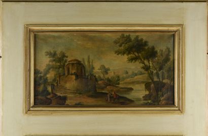 null Trumeau of woodwork around 1850
168 x 104 cm