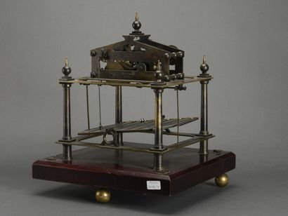 null DENT LONDON, clock system CONGREVE with ball and oscillating plate, the movement...