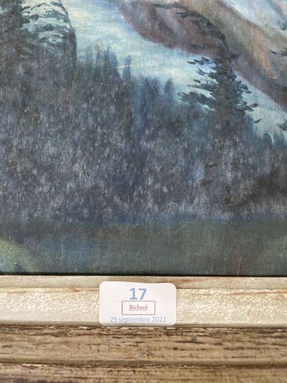 null Orage à Chamonix, huile sur paneau

34 x 27 cm