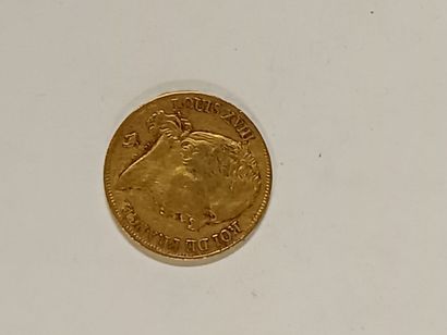 null Un pièce de 20 francs or 1817
