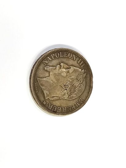 null Pièce de 5 francs Napoléon 1869