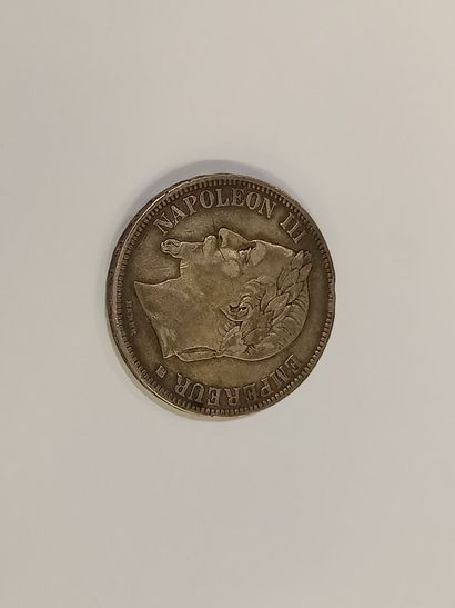 Pièce de 5 francs Napoléon 1869